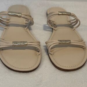 Elegant Cream Sandals